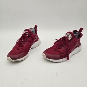 Nike Air Huarachi Run Ultra Womens 8.5 Noble Red 819151-601 Sneakers Shoes